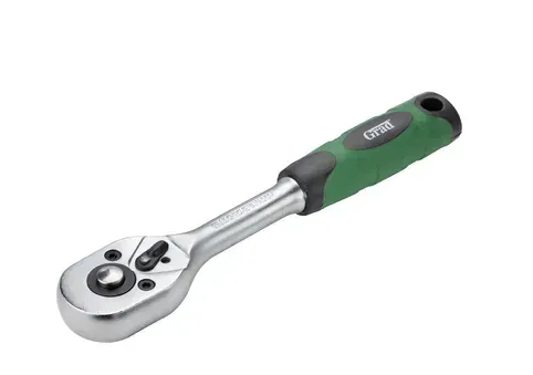 трещетка с квадратом   1/4" 45 зубов 150 мм CrV Grad