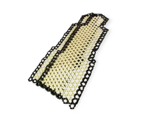 накидка на сиденье  массажная косточка "воск" комбинированная (2 шт)