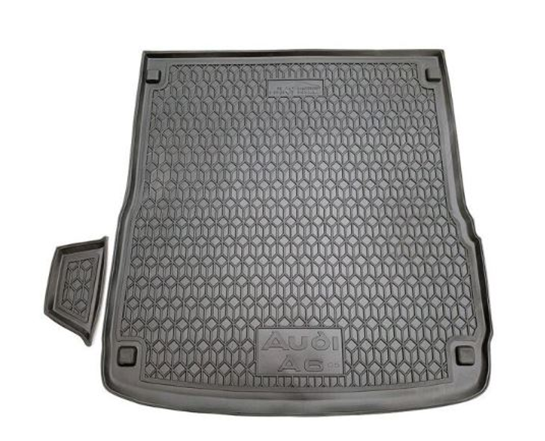 коврик багажника Audi A6 (C6) 2004-2011 универсал, одно ухо/без ушей