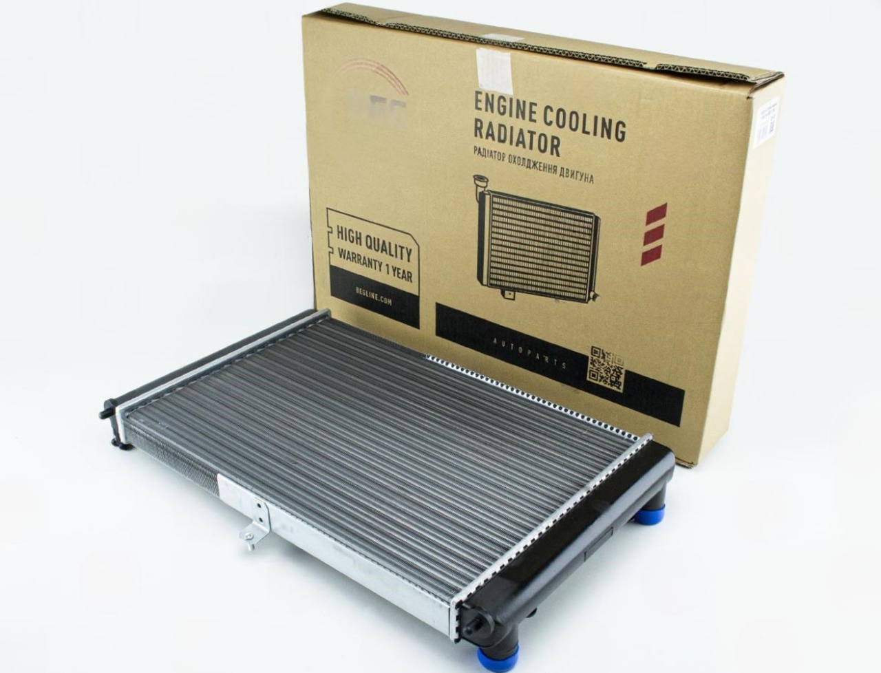 радиатор двиг.2108  алюм. BEG-LINE