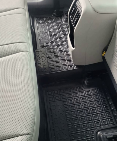 коврики салона Hyundai Kona (Electric) 2023-> борт 2,5см, с перемычкой "под заказ" 12162 - зображення 3