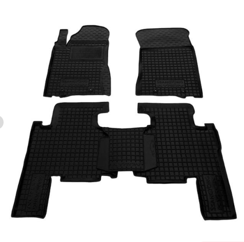 коврики салона Ssang Yong Kyron 2005-> борт 2,5см, с перемычкой