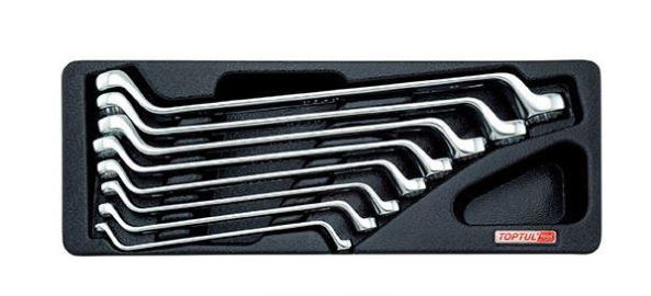 Набор ключей накидных 6-22мм (угол 75°)  8ед. (в ложементе)