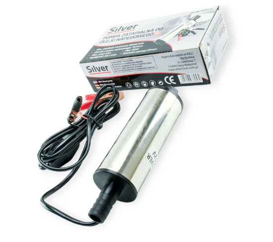 насос для перекачки топлива погружной 12В/12л/d38/штуцер 16мм  Geko