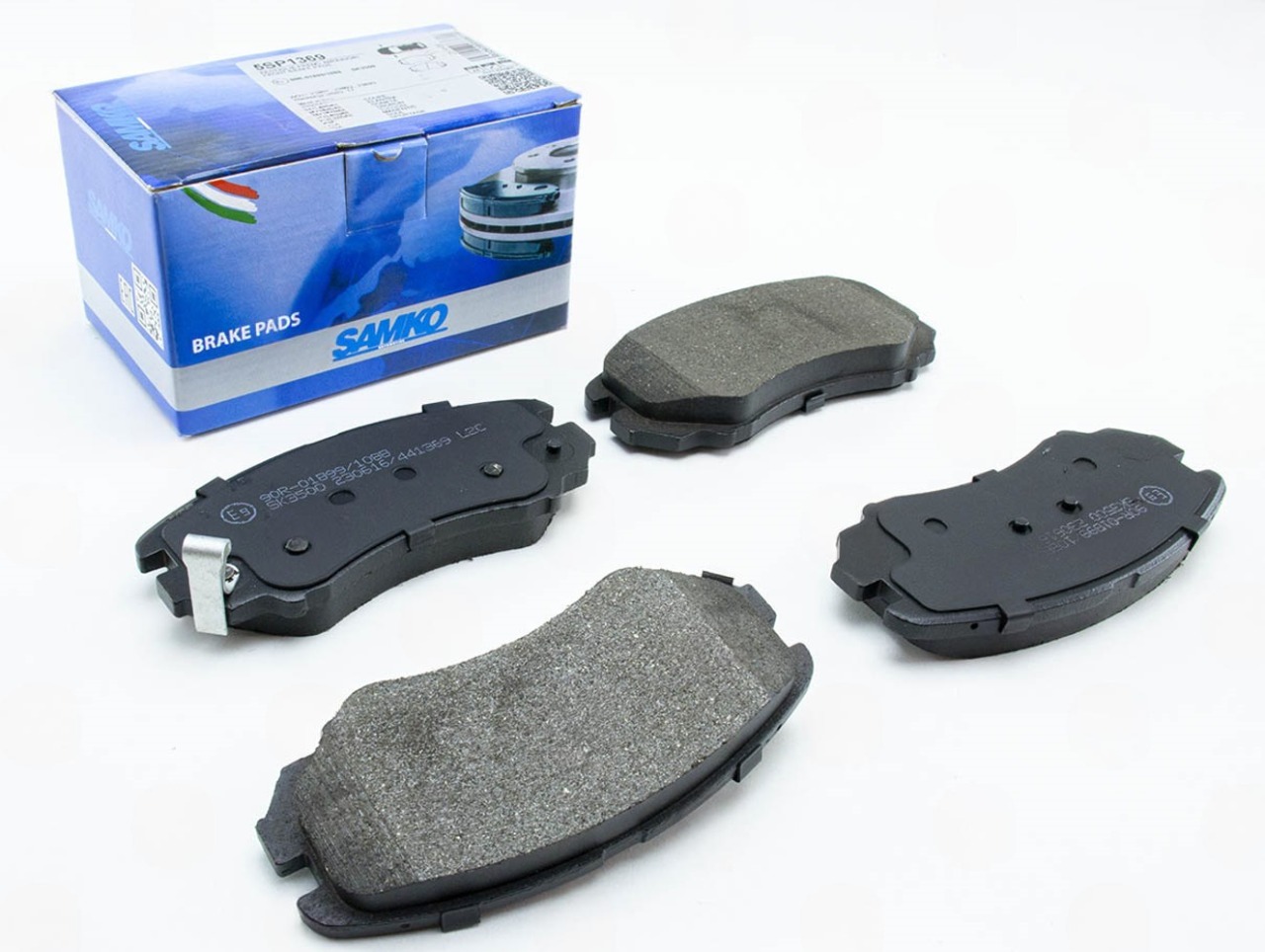 колод.торм. пер. KIA Magentis, Soul, Sportage 1.6-2.7 06.00->   (LPR-Samko)