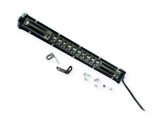 фара дополнительная LED  прямоуг. 340х40х50 (Д/В/Ш) 120W боковое крипление