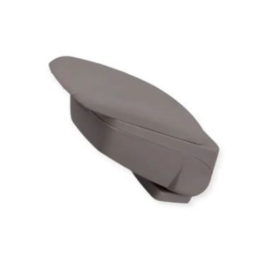 подлокотник - универсальный пластик/кожзам Vitol сдвижной серый HJ48018G - зображення 3