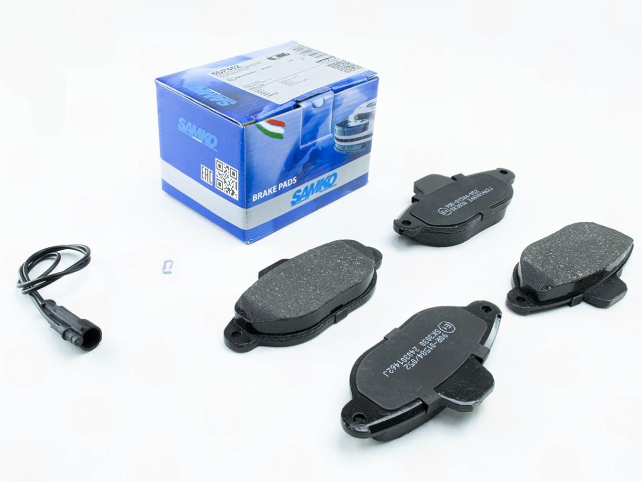 колод.торм. пер. Fiat Punto,Panda, 500 97-> (с датч.)  (LPR-Samko)