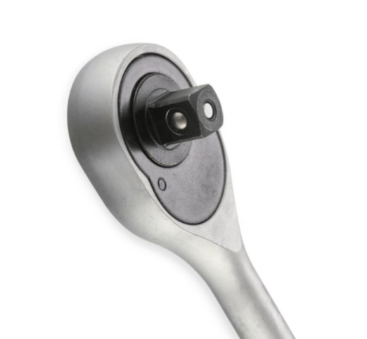 трещетка с квадратом   1/2" 24 зуба 250 мм CrV Intertool HT-2106 - зображення 5