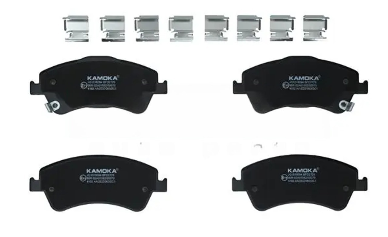 колод.торм. пер. Toyota Corolla 02-, Auris 07-, Urban Cruiser 09-,Verso S 10-/ Lexus HS  (KAMOKA)