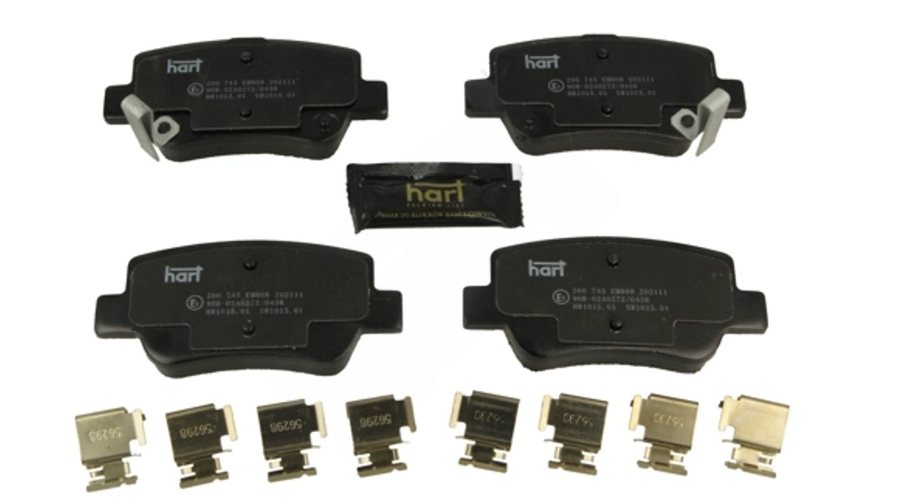 колод.торм. зад. Toyota Avensis T27 (08-18)  (HART)