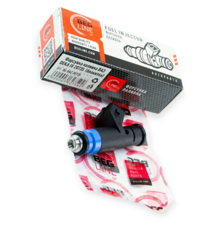 форсунка  ВАЗ дв1,6 (16кл.) 2112,2170,1119 (тонкая голубая) BEG-LINE