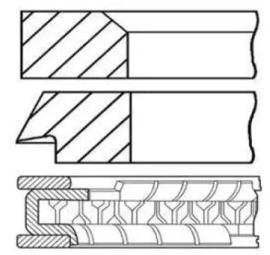 Комплект кілець на поршень