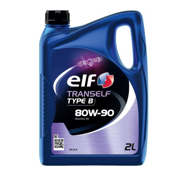 Трансмісійна олива Elf Tranself TYP B 80W90 / 2л. / ( API GL-5 )