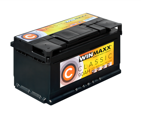 Аккумулятор WINMAXX  90Ач 780А CLASSIC (LB4) (0) Евро правый + (гарантия 24 мес)