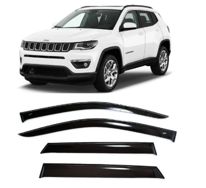 ветровик JEEP Compass 2017-> (скотч) HIC