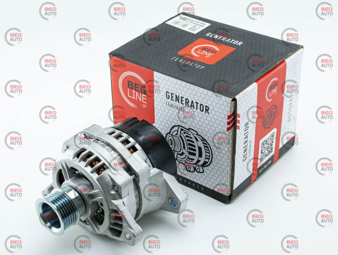 генератор Газель, УАЗ 4213,4216 дв  руч.шкив 100А (BEG-LINE)