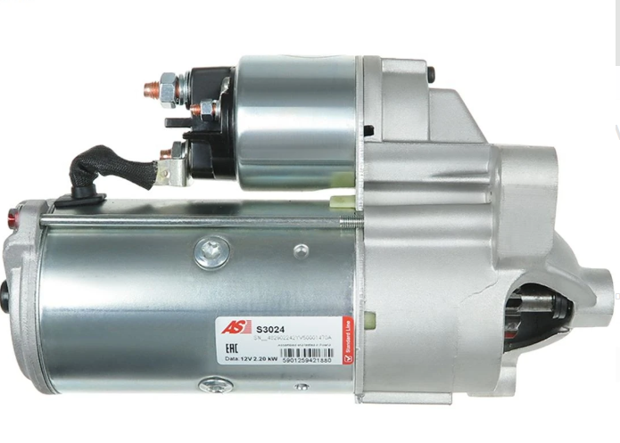 стартер Renault Master, Trafic, Opel Movano 2.2-2.5D 00-> (12V/2kw) (z=10)  (AS-PL)