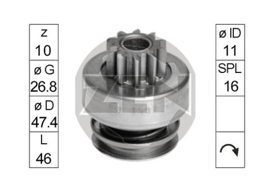 Бендикс стартера