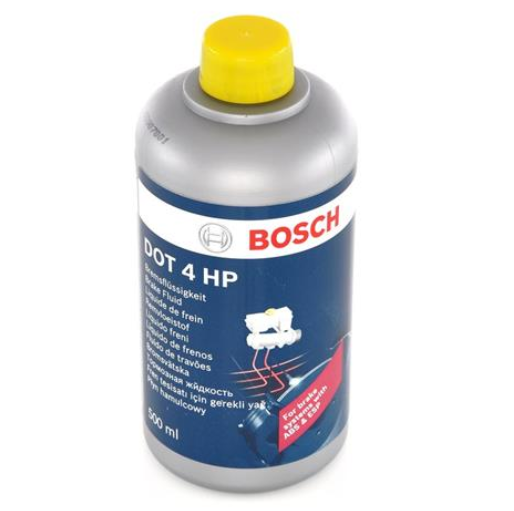 Гальмівна рідина BOSCH / DOT4 HP / 500 мл. /