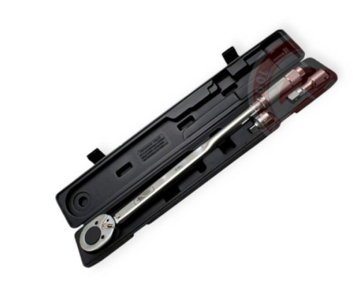 ключ динамометрический 3/4"  70-420 Нм (7.0-42 кГм)+переход+удлинит кейс