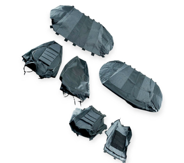 чехлы салона ВАЗ 2108-21099, 2113-2115 "пилот" серые  ткань