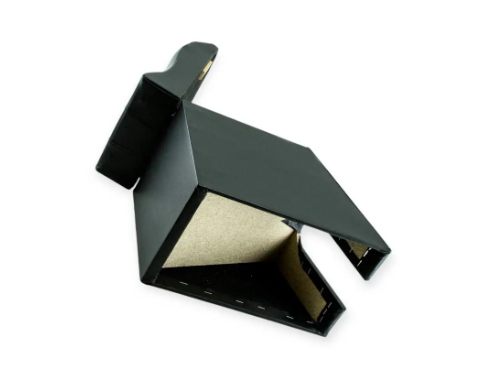 подлокотник ВАЗ 2121 Нива, Тайга  черный  с вышивкой (кожзам)  NEW с изгибом 256110 - зображення 2