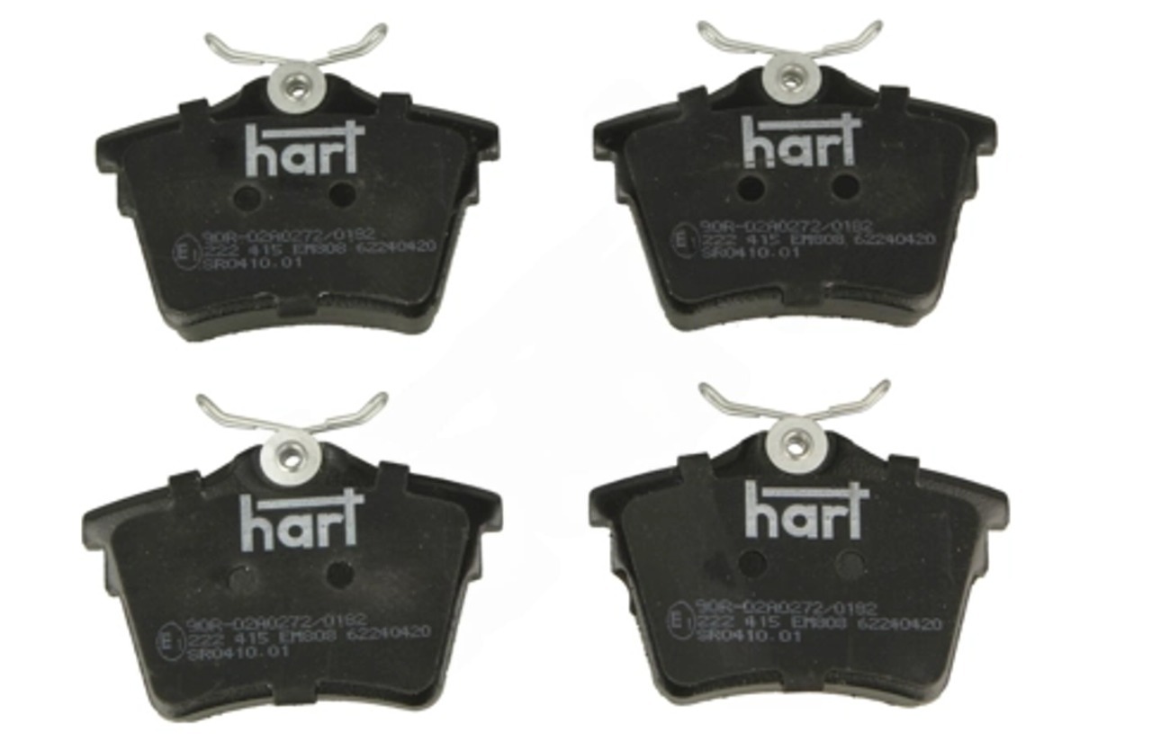 колод.торм. зад. Citroen C5 /Peugeot407/607 00-> (HART)