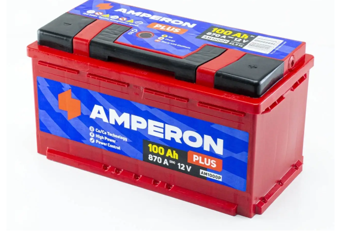 Аккумулятор AMPERON 100Ач 870А PLUS (L5) (0) прав +