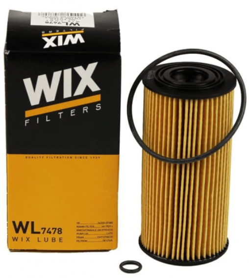 фильтр масл. Hyundai  ix35, Santa Fé II/III/IV (WIX)