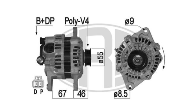 Генератор MAZDA