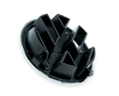эмблема реш. Volkswagen Golf 5 Ø 12,5см, пластик, хром 386399 - зображення 2