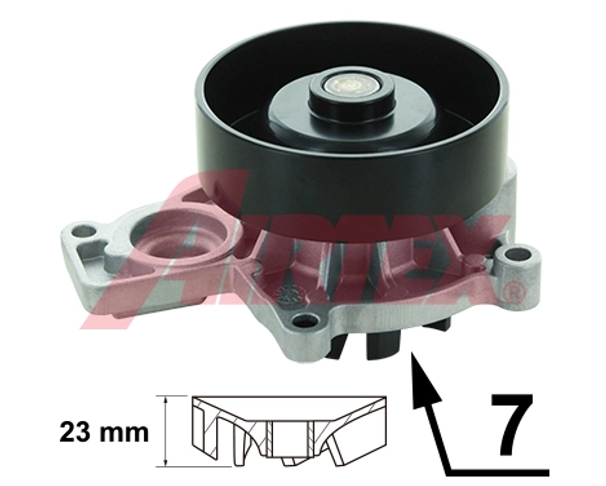 помпа BMW X1 (F48), X2 (F39), Mini Cooper, Clubman 2.0d B47C20 14->  (AIRTEX)