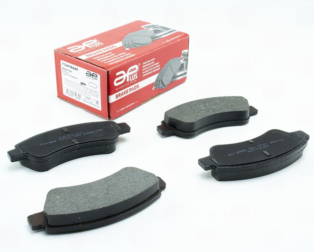 колод.торм. пер. Citroen Berlingo-Peugeot Partner 01-> сист.BOSCH  (APLUS)