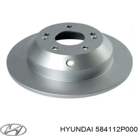 Диск гальмівний задній