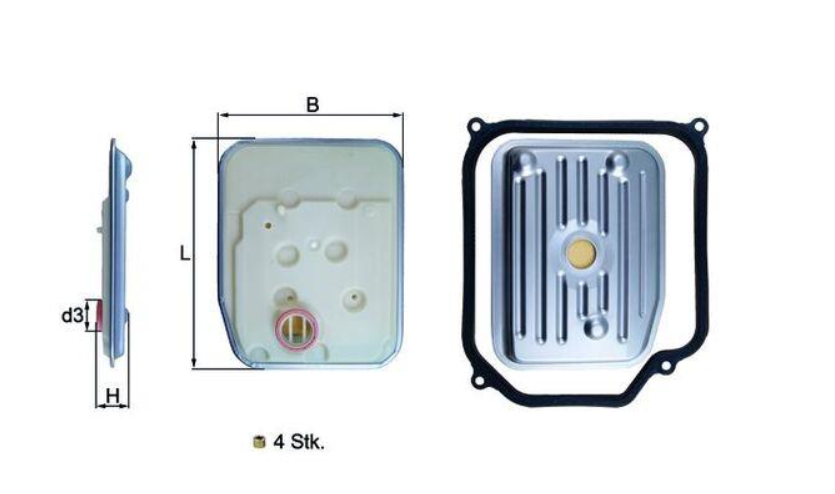 Гідрофільтр, автоматична коробка передач