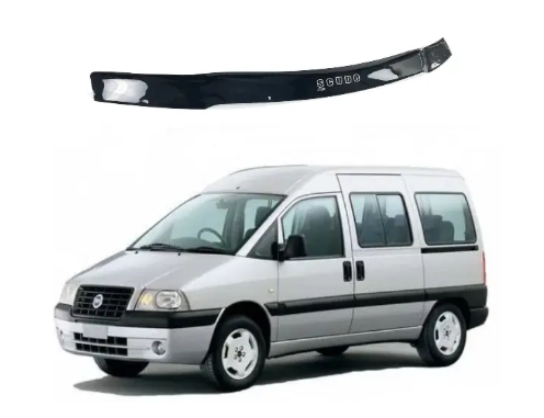 мухобойка Fiat Scudo I 2004-2007 после ресталинга Restar / VIP FT18 / FT17 - зображення 3