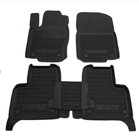 коврики салона Mercedes C292 GLE Coupe 2015-> борт 2,5см, с перемычкой