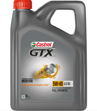 масло Castrol 5W-40 GTX A3/B4 (4л)