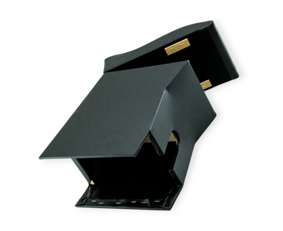 подлокотник Chevrolet Aveo  черный  с вышивкой (кожзам)  NEW с изгибом 256109 - зображення 2