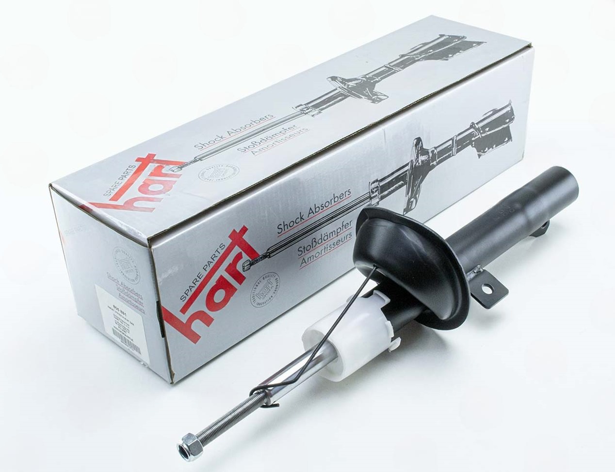 амортизатор пер. Ford Fiesta (газ) (94-97)  (HART)