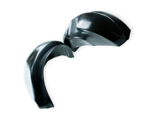 защита-подкрылки Mitsubishi Pajero Sport (1996-2009) задние (Mega-Locker)