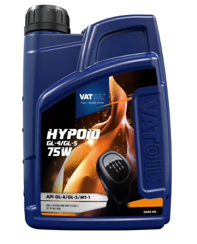 Трансмиссионное масло VatOil HYPOID GL-4/GL-5/75W/1л. / (API GL-4/GL-5/MT-1 )