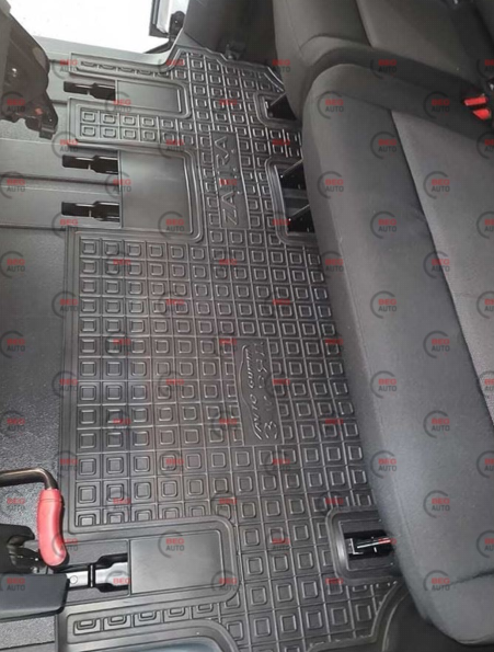 коврики салона Opel Zafira Life 2023-> (3-й ряд) борт 2,5см