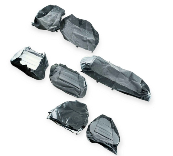 чехлы салона Chevrolet/ЗАЗ Lanos съемные подголовники, 4 подголовника, серые ткань