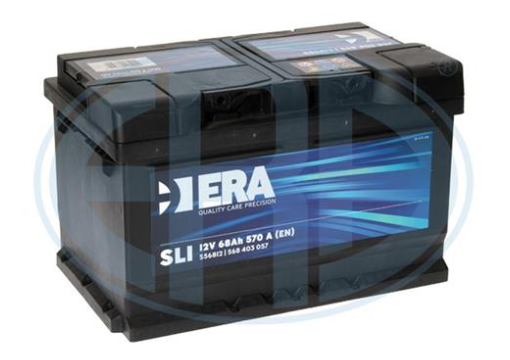 Аккумулятор - ERA SLI , 68Ah , EN  570 , 278x175x175 (ДхШхВ) , правий "+" , 6СТ-68 АзЕ
