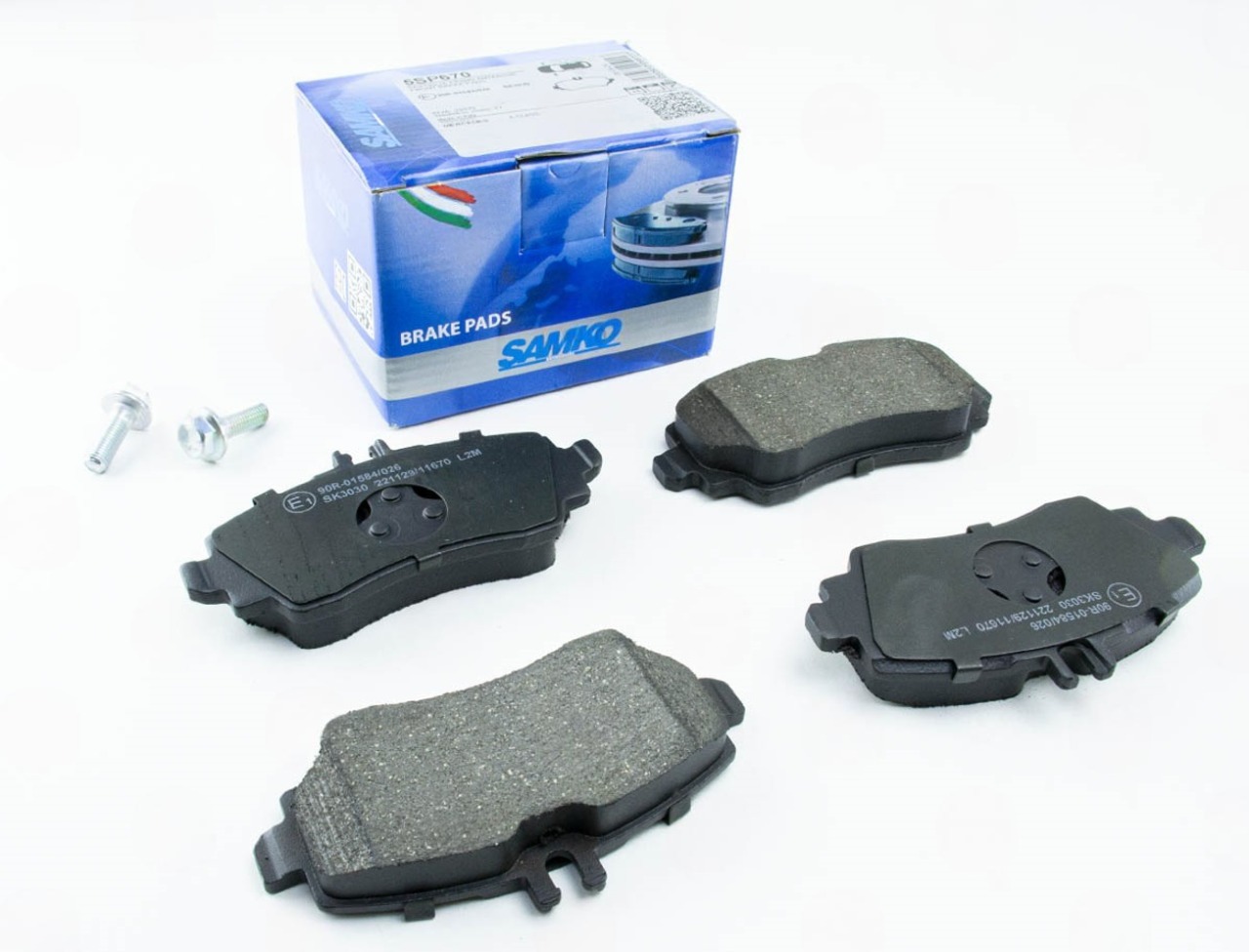 колод.торм. пер. MB A-Class (W168) 1.4i 97->  (SAMKO)