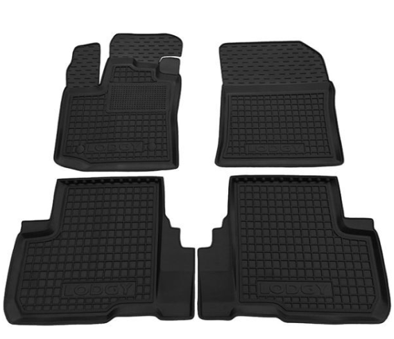 коврики салона Renault Lodgy 2013-> (3-й ряд) борт 2,5см