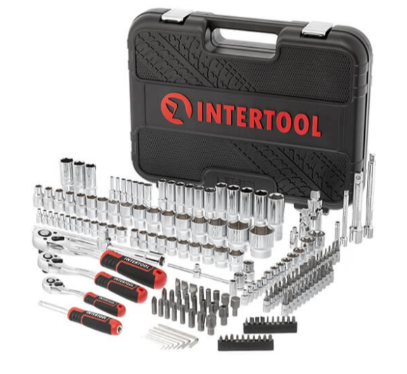 набор инструмента 1/2",1/4",3/8"  171 шт  с битами PROFI  Тайвань Storm ET-8171 - зображення 3