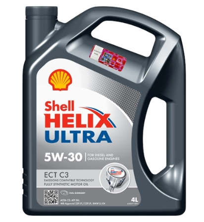 масло Shell 5W-30 Helix Ultra ECT С3 (4л)